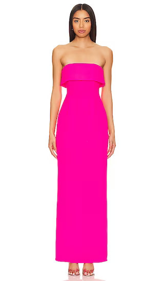 Lovers and Friends Serena Gown in Pink. - size S | Revolve Clothing (Global)