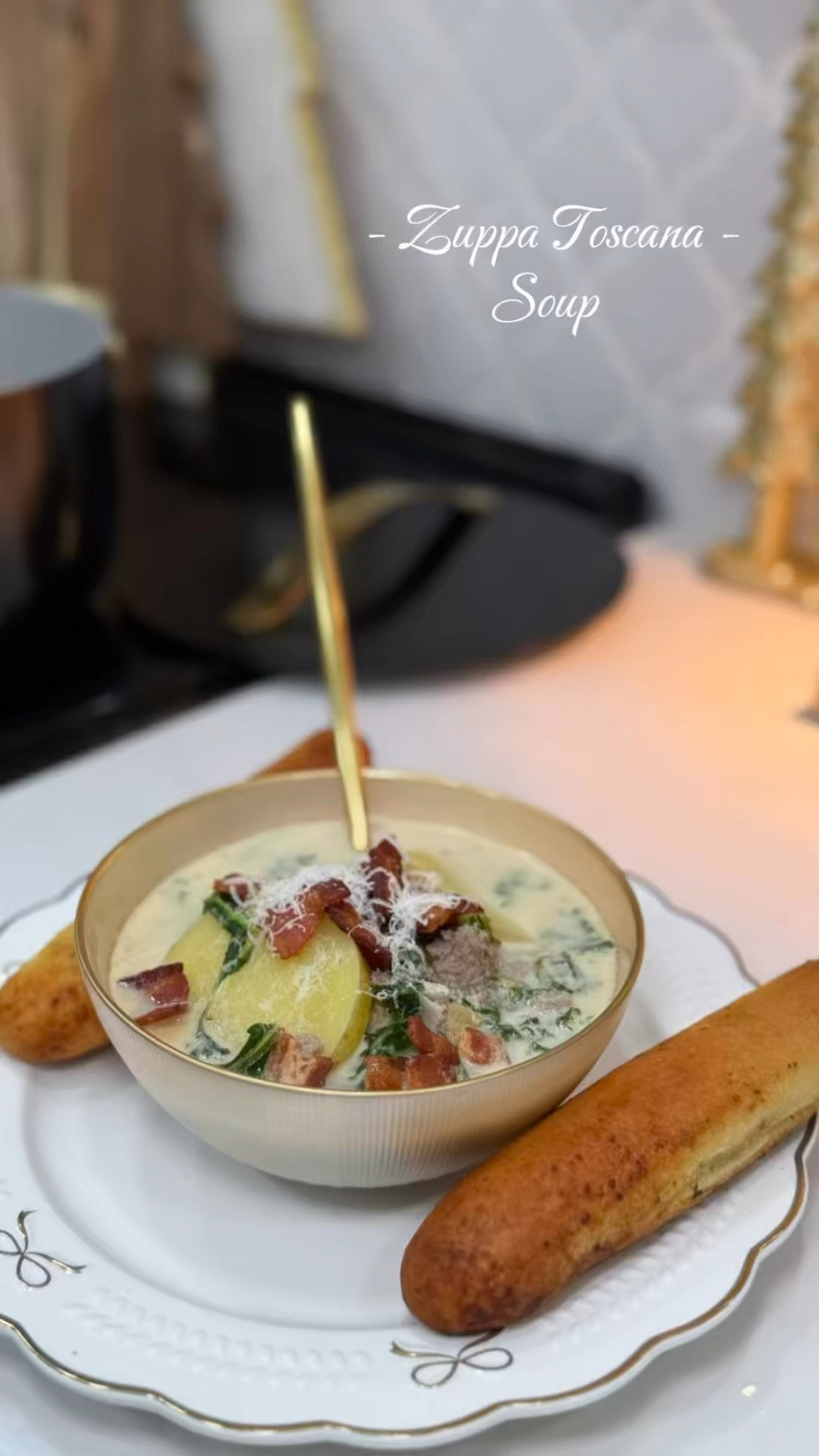 Soup Season is here!! with this delicious Olive Garden inspired Zuppa Toscana Soup, with this comfort soup making you feel cozy and warm in this cold weather it’s just so perfect and delicious.

#LTKSeasonal #LTKHome #LTKVideo