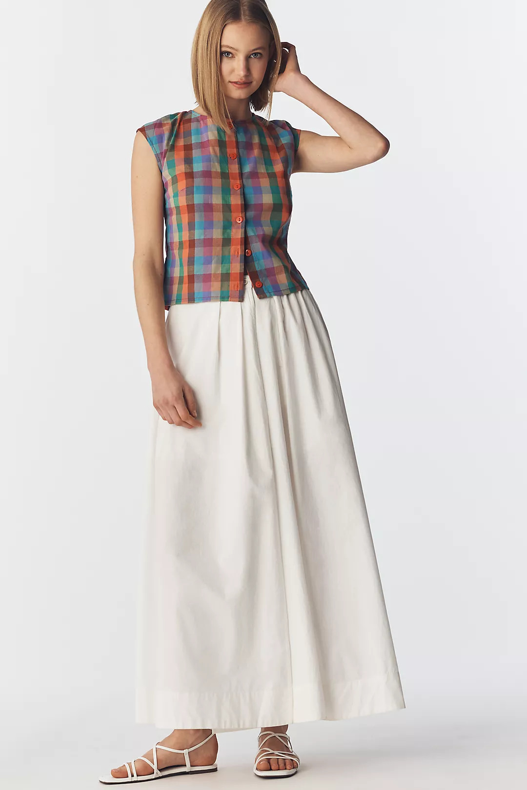 Lisa Says Gah Madeline Button-Front Top | Anthropologie (US)