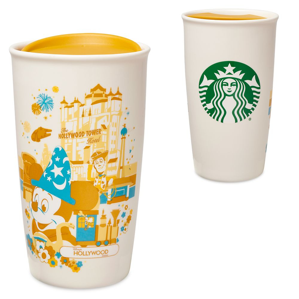 Disney's Hollywood Studios Starbucks Ceramic Travel Tumbler | Disney Store