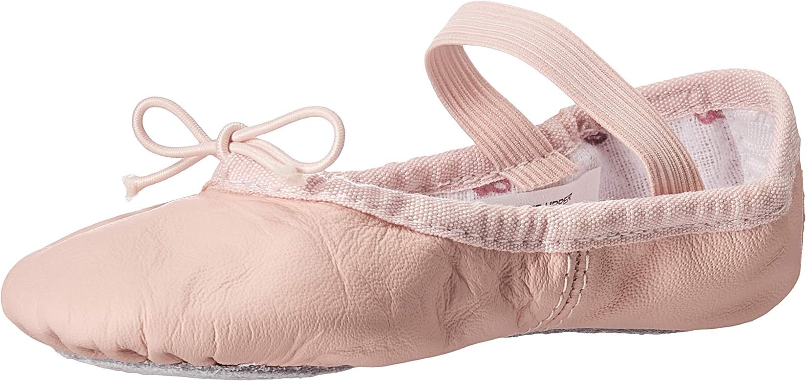 Bloch Unisex-Child Dance Girl's Bunnyhop Full Sole Leather Ballet Slipper/Shoe | Amazon (US)