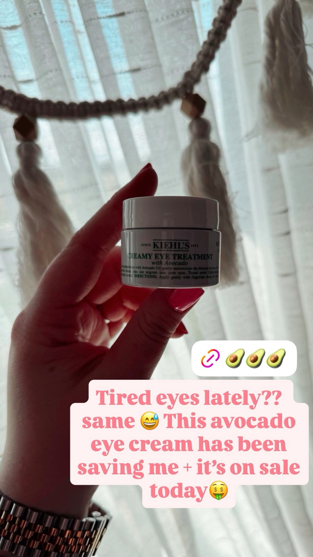 Tired eyes lately?? same 😅 This avocado eye cream has been saving me + it’s on sale today🤑kiehls avocado eye cream | kiehls skincare | eye cream favorite | hydrating eye cream | under eye care | dark circle routine | dewy skin | skincare staple | everyday skincare | beauty favorite | amazon beauty find | amazon sale find | big spring sale | on sale now | deal alert | restock time | viral skincare | creamy eye treatment | sensitive skin friendly | no makeup glow | fresh faced look | skincare routine | self care essentials | beauty must have | repurchase always

#LTKmorningroutine #LTKselfcare #LTKBeauty