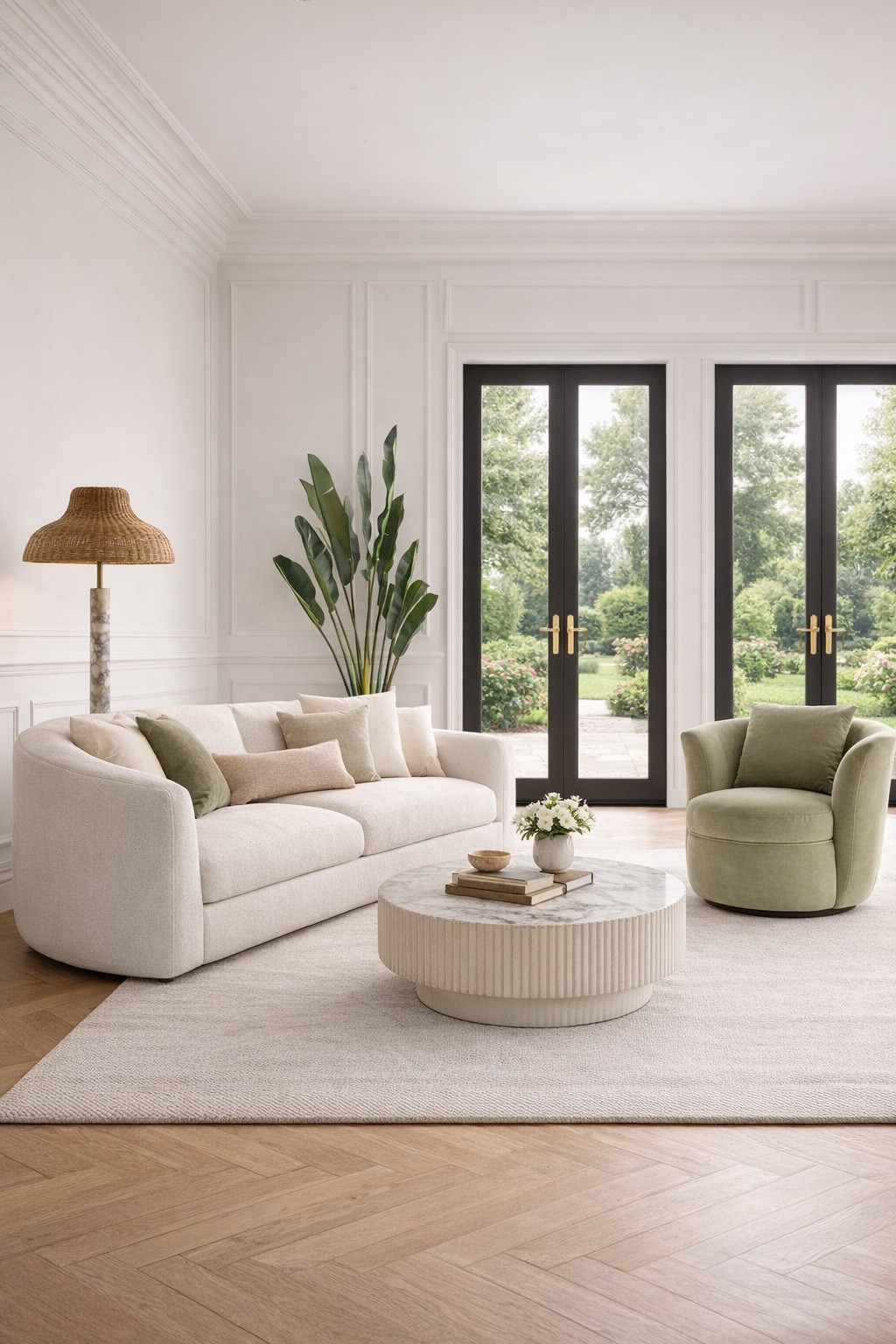 Living room design featuring Crate & Barrel spring new arrivals 

Spring decor, spring home, accent chair, standing lamp, faux tree

#LTKSeasonal #LTKHome