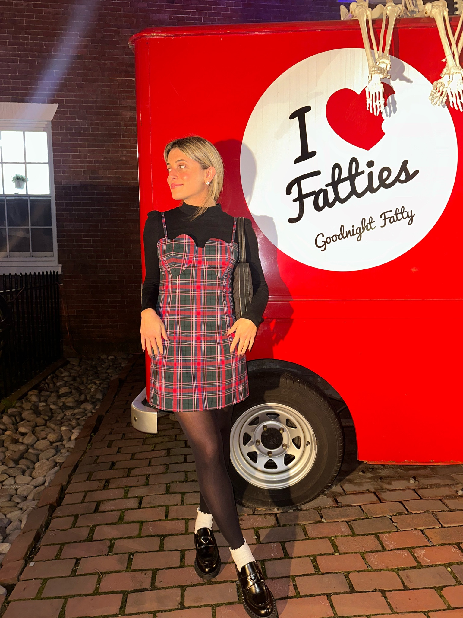 Got the perfect dress for Salem at Revolve!! And you know I had to stop at Fatties before the night was over. This dress sold out and it’s now on preorder so don’t miss out! 🩷🖤

#LTKSeasonal #LTKFindsUnder100 #LTKStyleTip