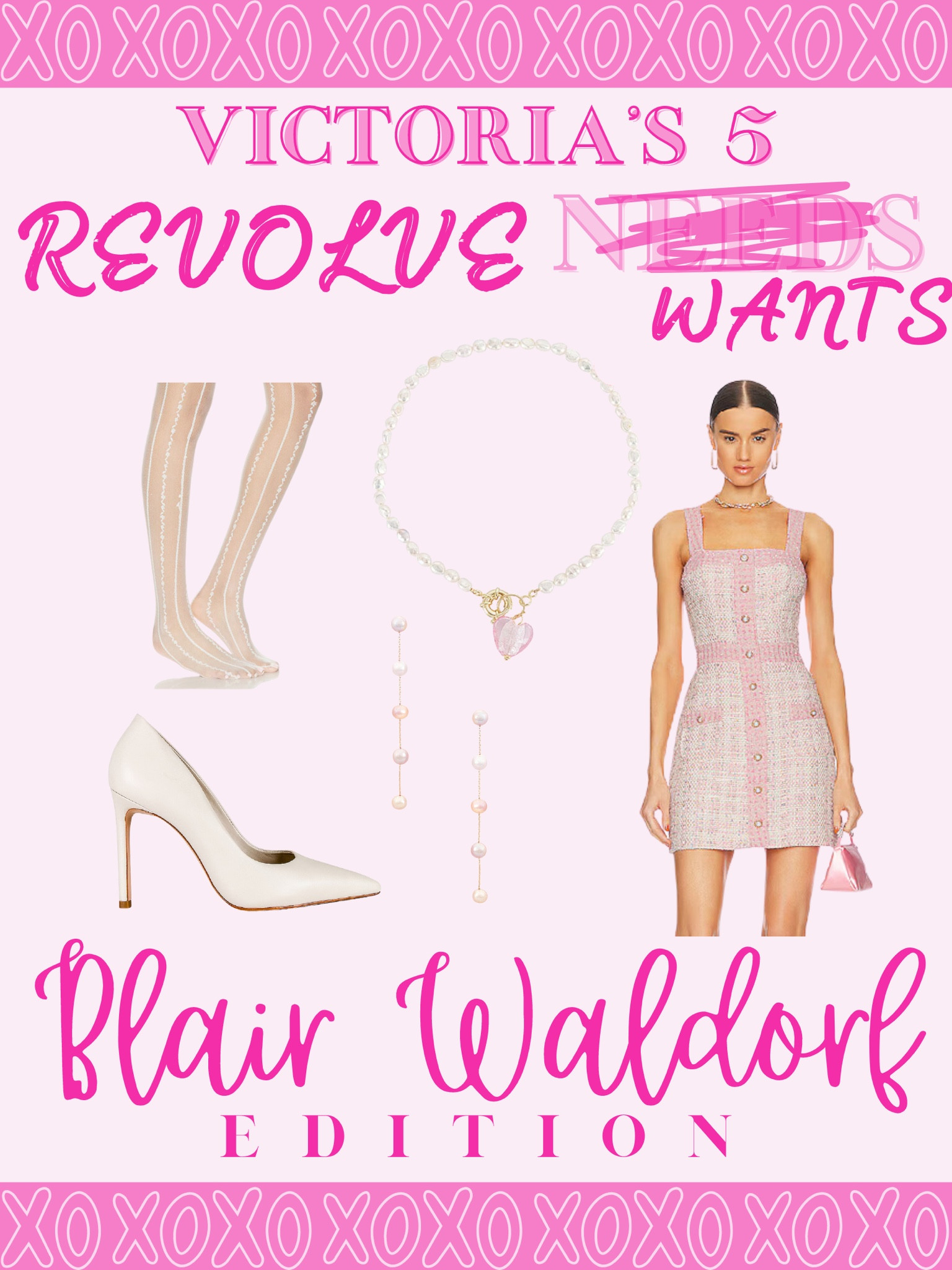 I love everything about Blair Waldorf! I love her class, her fire, her heat with Chuck Bass, but I reallly love her style! Here’s an outfit I would choose to wear to help channel my inner Blair Waldorf🩷 

Gossip Girl
Blair Waldorf
Style
Fashion
Revolve Finds 

#LTKbeauty #LTKworkwear #LTKstyletip
