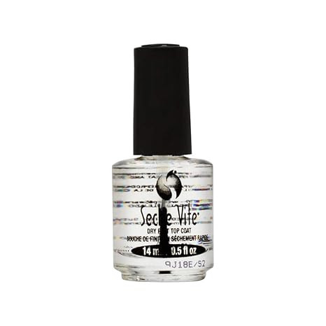 Amazon.com: Seche Vite Dry Fast Top Nail Coat, Clear - .5 oz. oz : Beauty & Personal Care | Amazon (US)