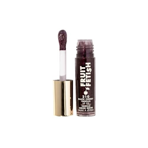 Milani Lip Oil with Vitamin E for Instant Hydration, Fruit Extract Infused Lip Treatment and Moisturizing Lip Gloss - Black Cherry Vanilla | Amazon (US)