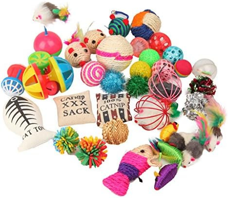 Fashion's Talk Cat Toys Variety Pack for Kitty 20 Pieces | Amazon (US)