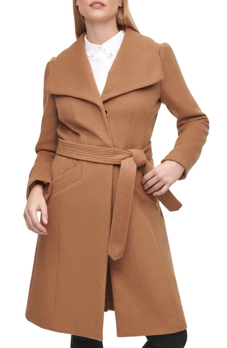 Wool Belted Wrap Coat | Nordstrom | Nordstrom