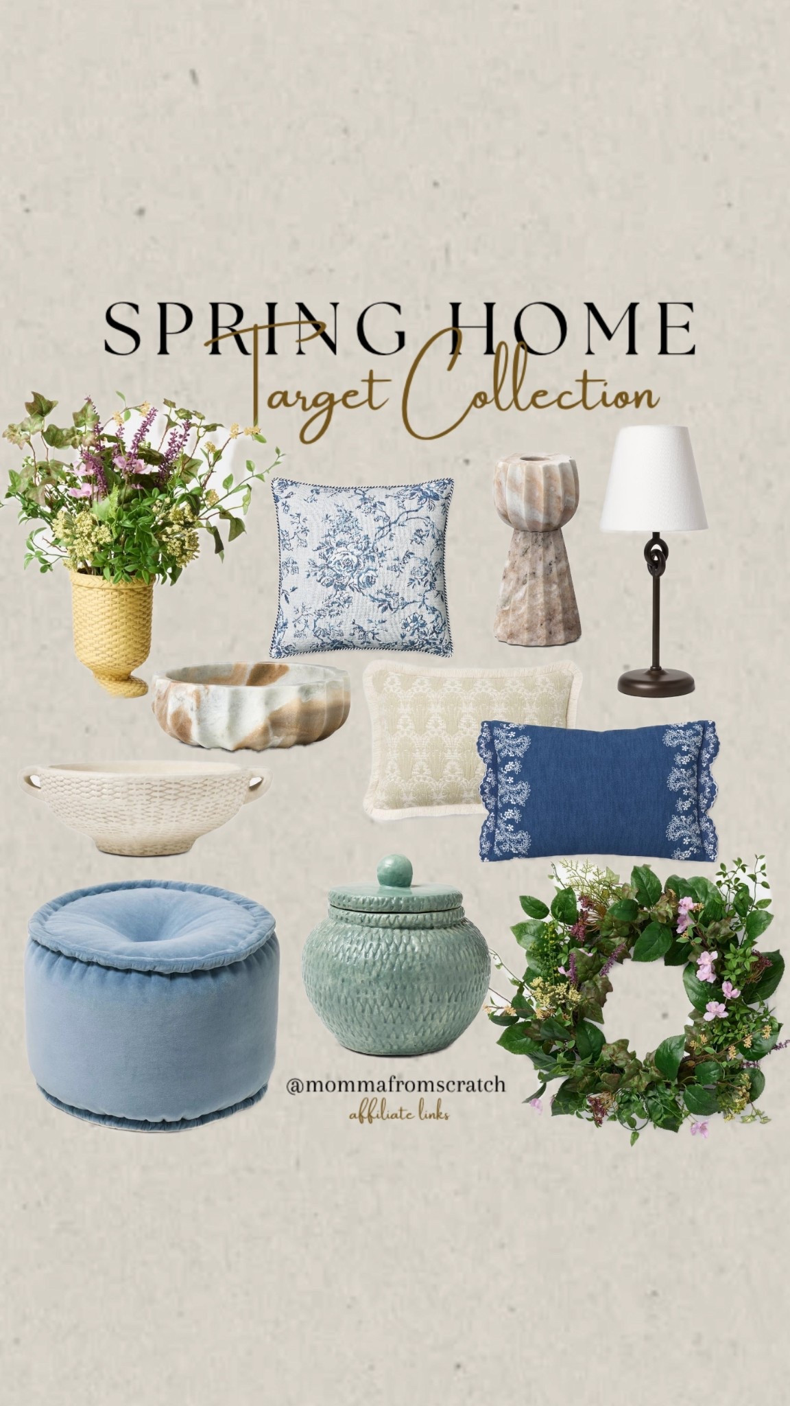 New spring home decor at target studio McGee collection 2026, pillows, wreaths, table decor

#LTKSeasonal #LTKFindsUnder100 #LTKHome