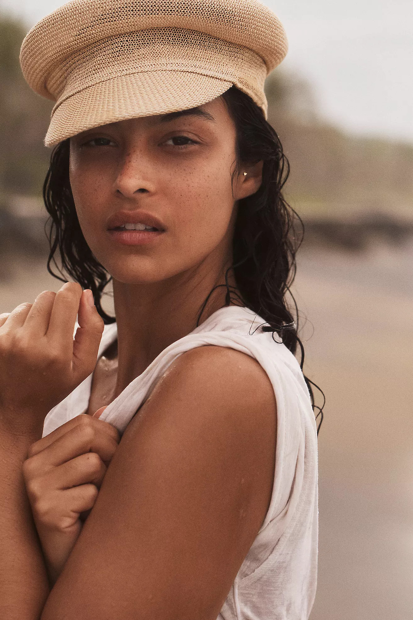 San Diego Hat Co. 9 to 5 Newsboy Cap | Anthropologie (US)