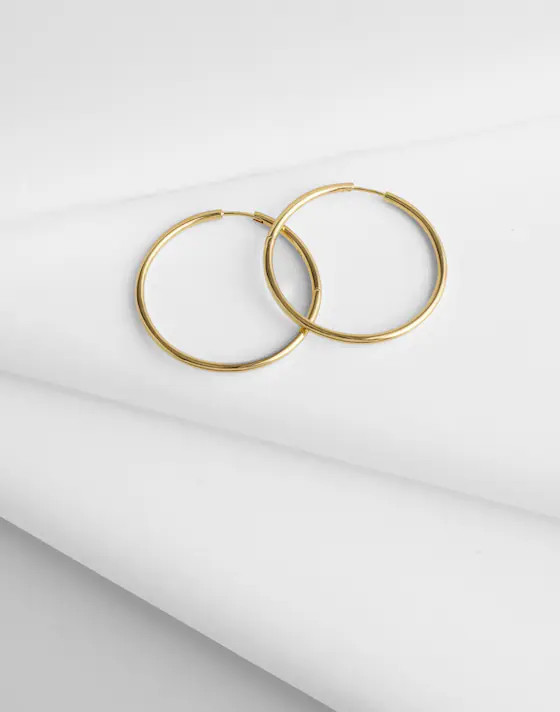 Demi-Fine Extra Large Hoop Earrings | Madewell