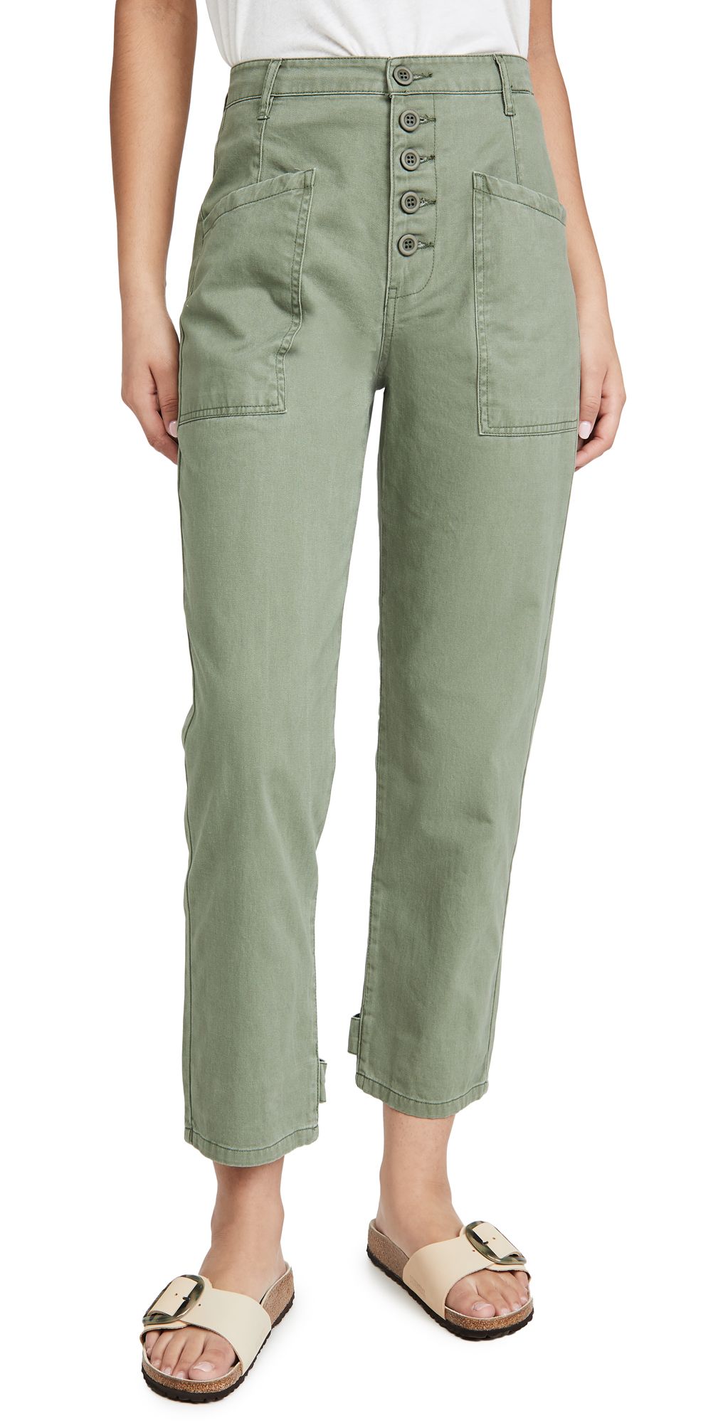 Pistola Denim Tammy High Rise Trousers | Shopbop