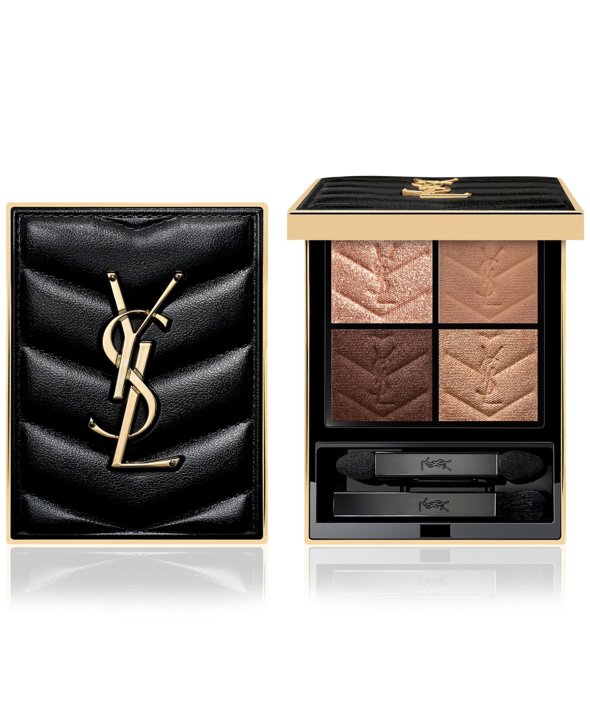 Yves Saint Laurent Couture Mini Eyeshadow Clutch - 710 Over Brun | Macy's