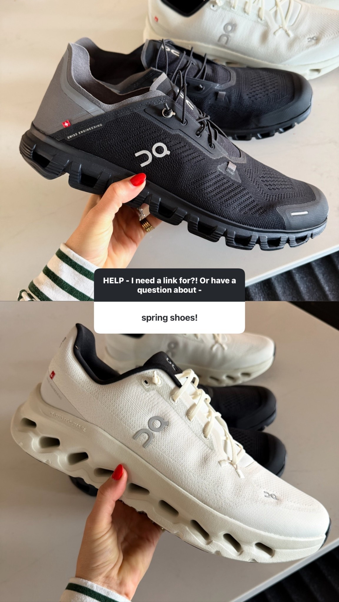 Spring sports mom shoes!