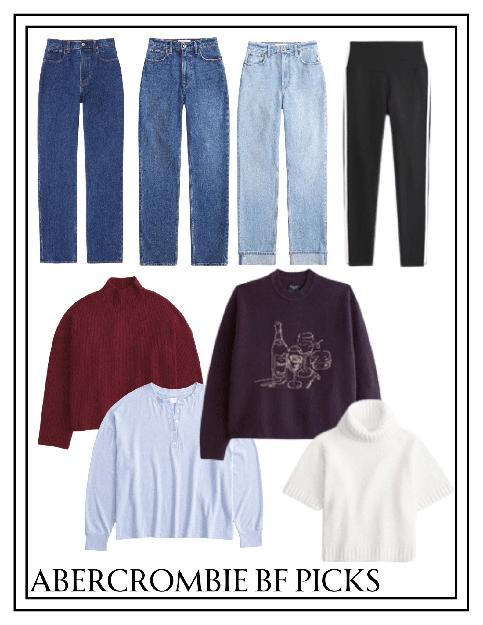Abercrombie Black Friday picks!!! Use code BFCMAF for an additional 15% off!

#LTKSaleAlert #LTKHoliday #LTKCyberWeek