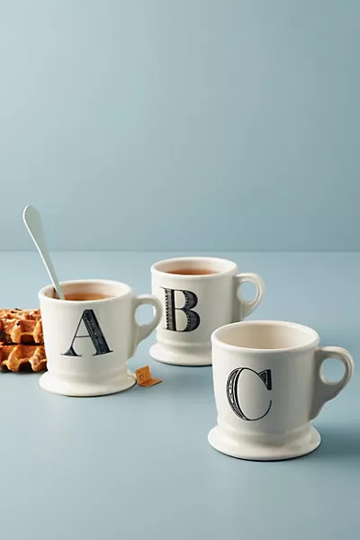 Monogram Mug | Anthropologie (US)