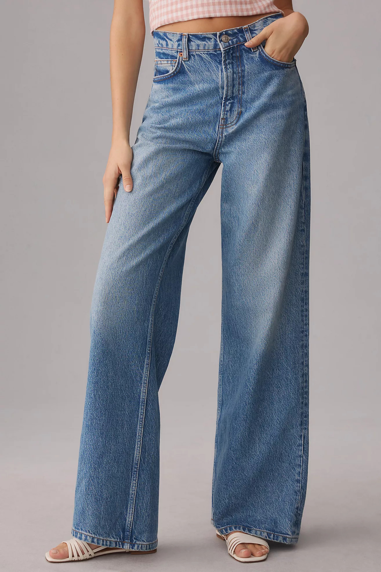Reformation Cary High-Rise Wide-Leg Jeans | Anthropologie (US)