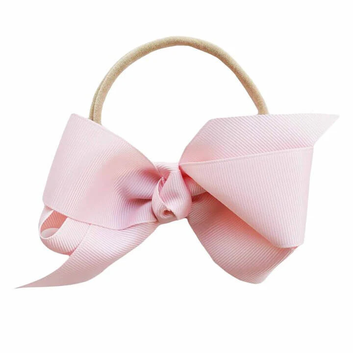 Ribbon Bow Headband | Ballet Pink | Caden Lane