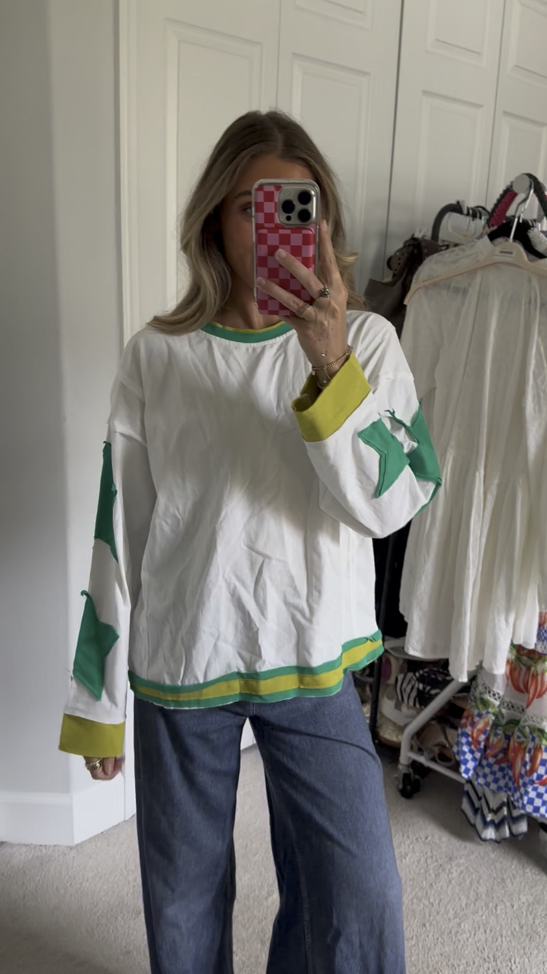 Women's Oversized Sweatshirt Long Sleeve Y2k Star Shirt Drop Shoulder Vintage Graphic Crewneck Top size small

#freepeople #lookforless #affordablefashion #budgetfriendly #budgetfashion #freepeopleinspired #freepeopledupes #amazon #amzonfinds #amazonmusthaves #amazonvirtualtryon #amazonfavorites #amazonfashion #founditonamazon #founditonamazonfashion amazon haul, amazon clothing haul, affordable fashion, clothing haul, fall clothing haul, fall fashion, fall trends, winter clothing haul, amazon fashion, amazon finds, amazon fashion 2025. 

#LTKFindsUnder50 #LTKSaleAlert #LTKSeasonal