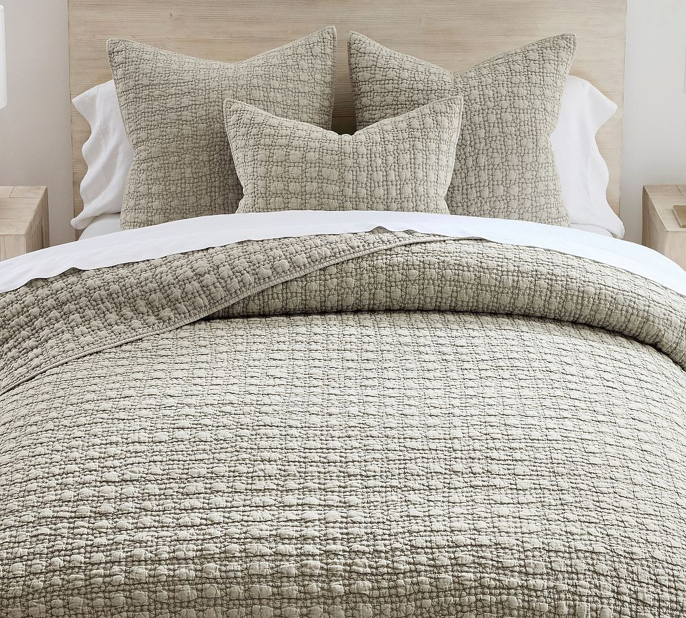 Linen Garment Wash Quilt | Pottery Barn (US)