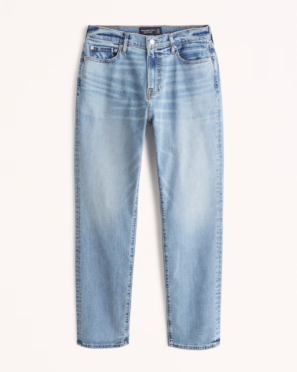 Athletic Straight Jean | Abercrombie & Fitch (US)