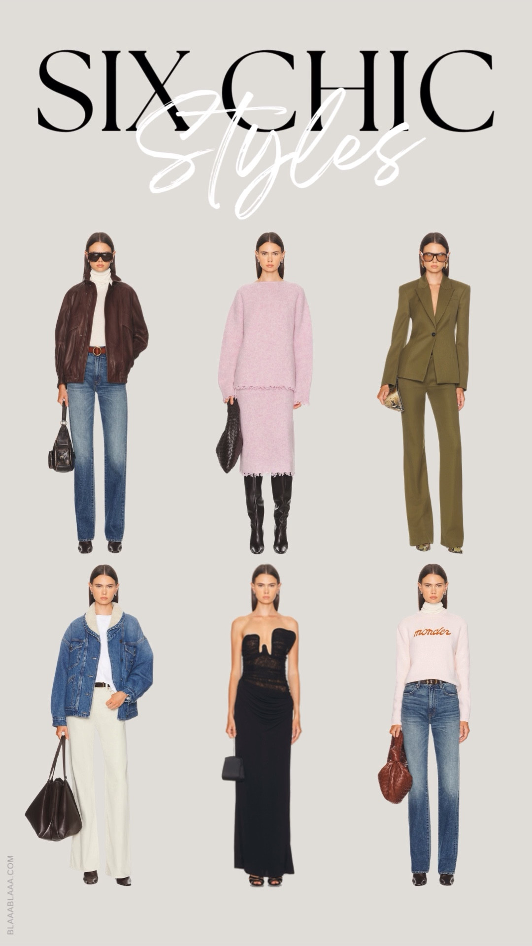 6 Chic Styles 190825 | INSTAGRAM @blaaagram

Hope you enjoyed watching this one and DON'T FORGET to hit that like button, leave a nice little comment and, if you're feeling daring enough, subscribe to the channel ... and follow us on INSTAGRAM too @blaaagram ...

#LTKworkwear #LTKVideo #LTKstyletip