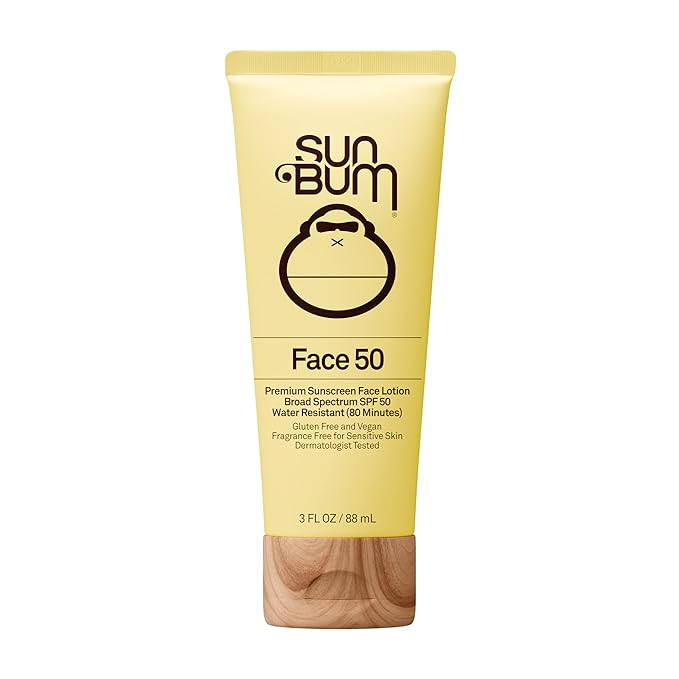 Sun Bum Original SPF 50 Sunscreen Face Lotion - Broad Spectrum Moisturizing Facial Sunscreen with... | Amazon (US)