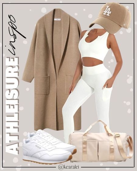 Lululemon activewear athleisure outfit workout set exercise leggings top set active wear Amazon fashion crz yoga white ivory ribbed workout set with camel tan beige taupe long cardigan coat coatigan travel outfit airport outfits white Reebok gum soles sneakers tennis shoes cream ivory gym bag 47 brand hat New York Yankees baseball hat
.
.
.
Fitness Wear, Activewear, exercise outfit, workout leggings, sports bra, Lulu lemon, free people motion active athleisure
.

Amazon fashion, teacher outfits, business casual, casual outfits, neutrals, street style, Midi skirt, Maxi Dress, Swimsuit, Bikini, Travel, skinny Jeans, Puffer Jackets, Concert Outfits, Cocktail Dresses, Sweater dress, Sweaters, cardigans Fleece Pullovers, hoodies, button-downs, Oversized Sweatshirts, Jeans, High Waisted Leggings, dresses, joggers, fall Fashion, winter fashion, leather jacket, Sherpa jackets, Deals, shacket, Plaid Shirt Jackets, apple watch bands, lounge set, Date Night Outfits, Vacation outfits, Mom jeans, shorts, sunglasses, Disney outfits, Romper, jumpsuit, Airport outfits, biker shorts, Weekender bag, plus size fashion, Stanley cup tumbler
.
Target, Abercrombie and fitch, Amazon, Shein, Nordstrom, H&M, forever 21, forever21, Walmart, asos, Nordstrom rack, Nike, adidas, Vans, Quay, Tarte, Sephora, lululemon, free people, j crew jcrew factory, old navy


#LTKFitness #LTKStyleTip #LTKSummerSales