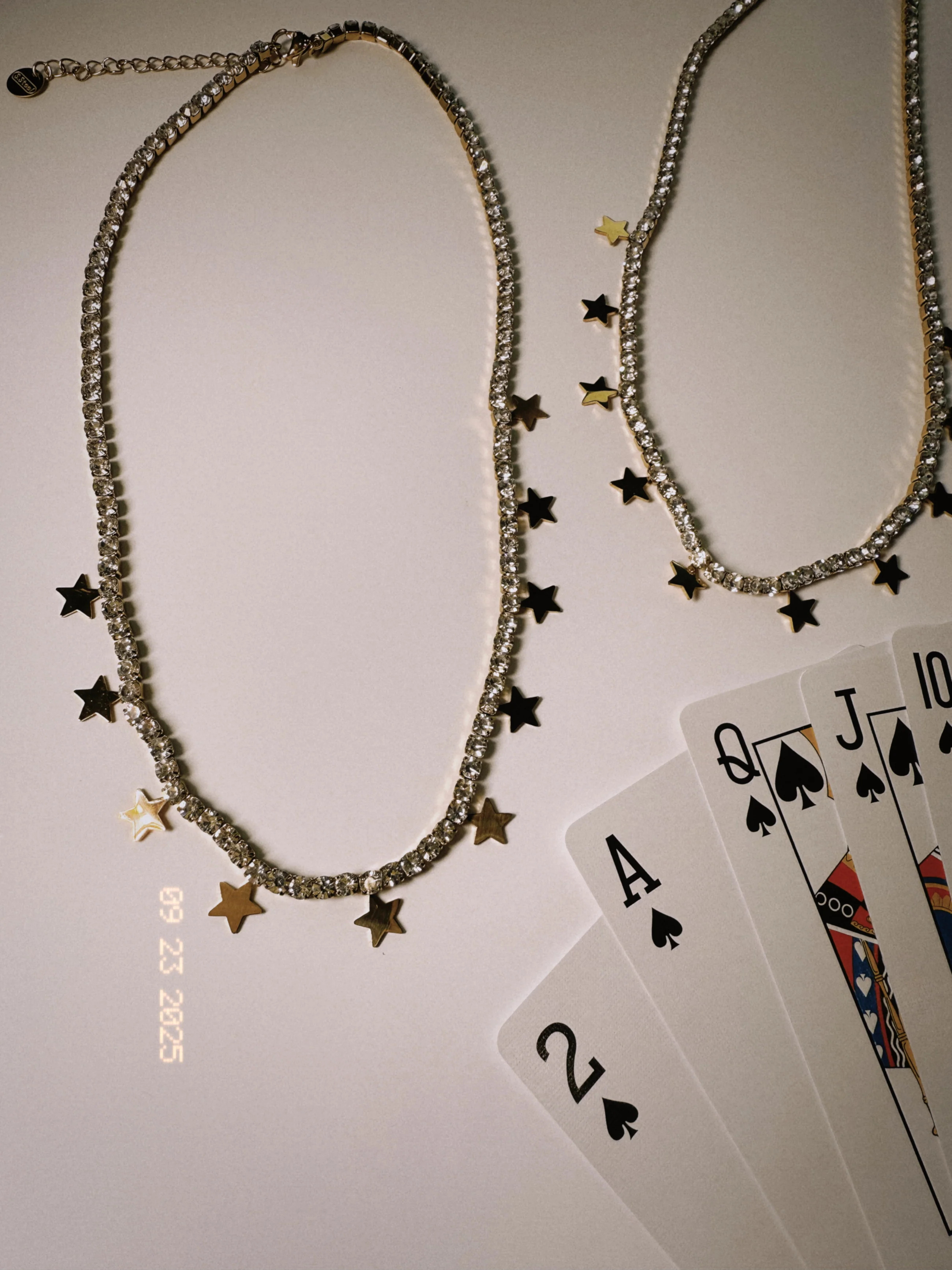 beljoy | julietta star charm tennis necklace | Etta+East
