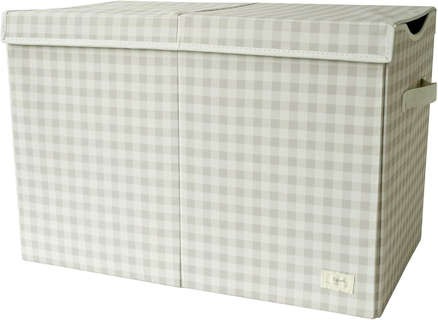 3 Sprouts Recycled Fabric Toy Chest Storage Box - Extra Large Toy Storage Box, Sturdy Toy Bins - ... | Amazon (US)