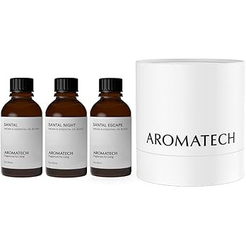 Amazon.com: AromaTech The Santal Discovery Set | Gift Set of Aroma Diffuser Essential Oils Blend ... | Amazon (US)