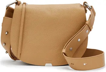 Captain Round Leather Crossbody | Nordstrom