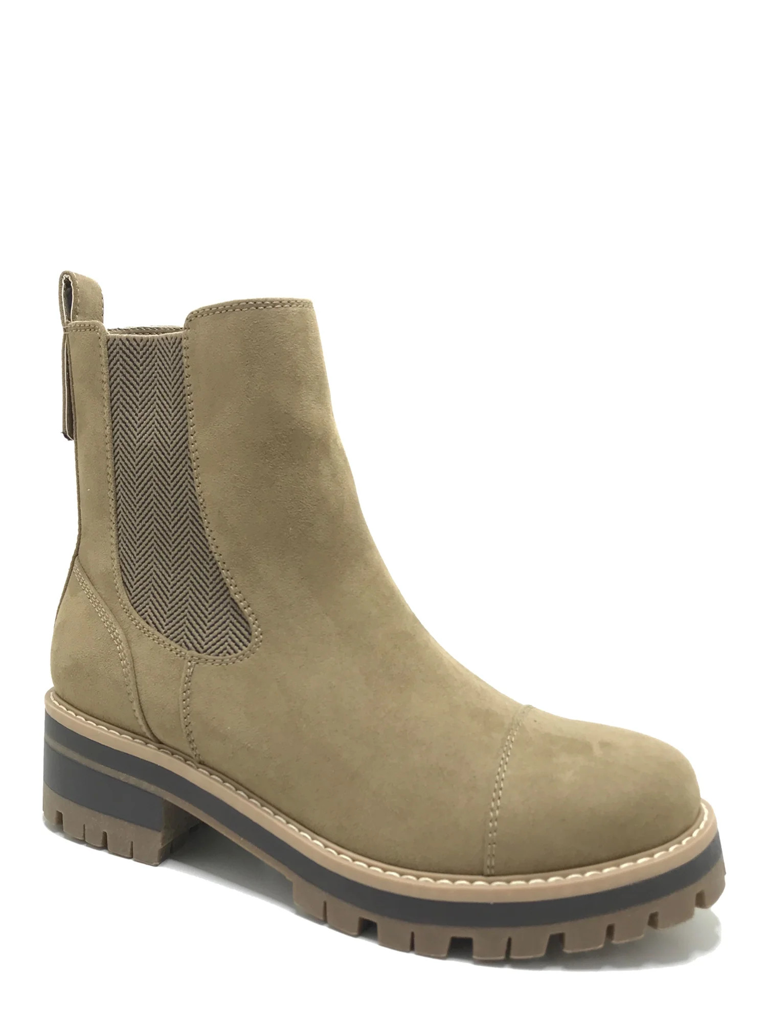 Time and True Women's Lug Chelsea Boot (Wide Width Available) | Walmart (US)