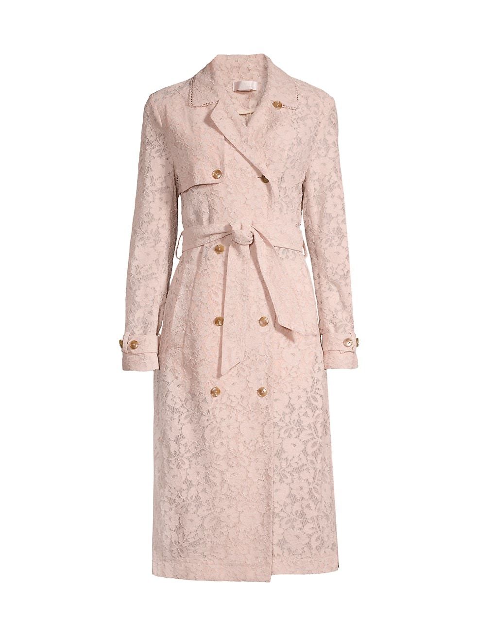 Corded Lace Trench Coat | Saks Fifth Avenue