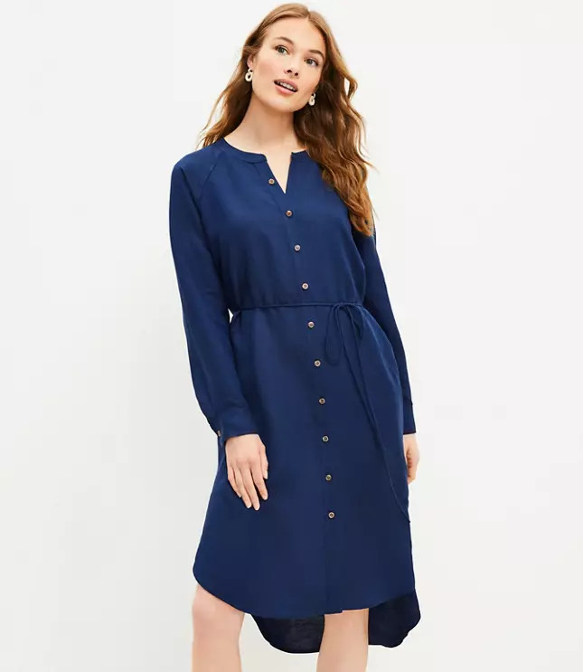 Hi-Lo Shirtdress | LOFT