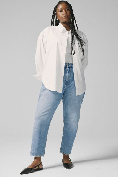 Oversized Poplin Shirt | H&M (US + CA)