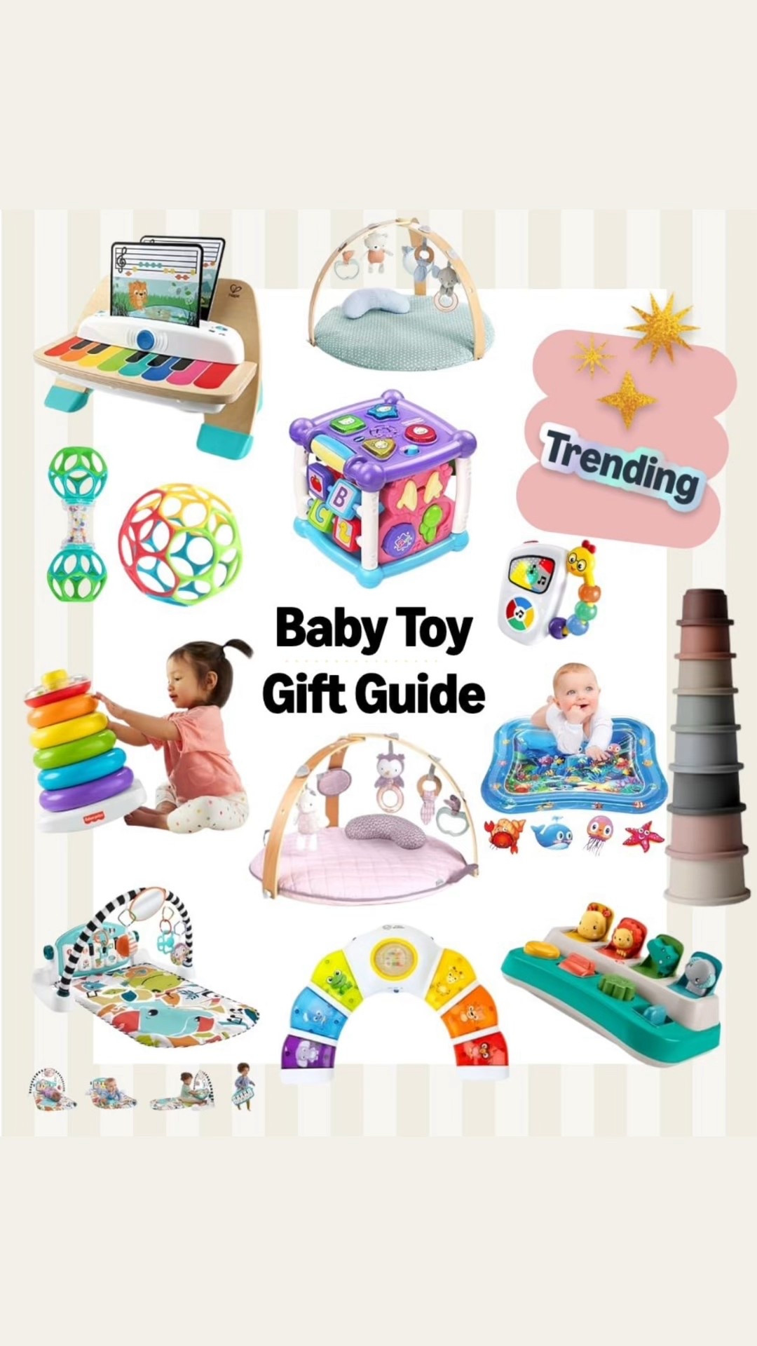 The best baby toys we’ve loved and used over the past 5 years. Perfect for entertaining them throughout their first year!

#LTKBump #LTKBaby #LTKGiftGuide