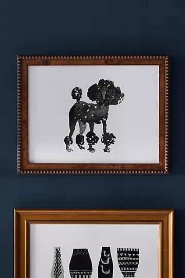 Tiny Poodle Wall Art | Anthropologie (US)