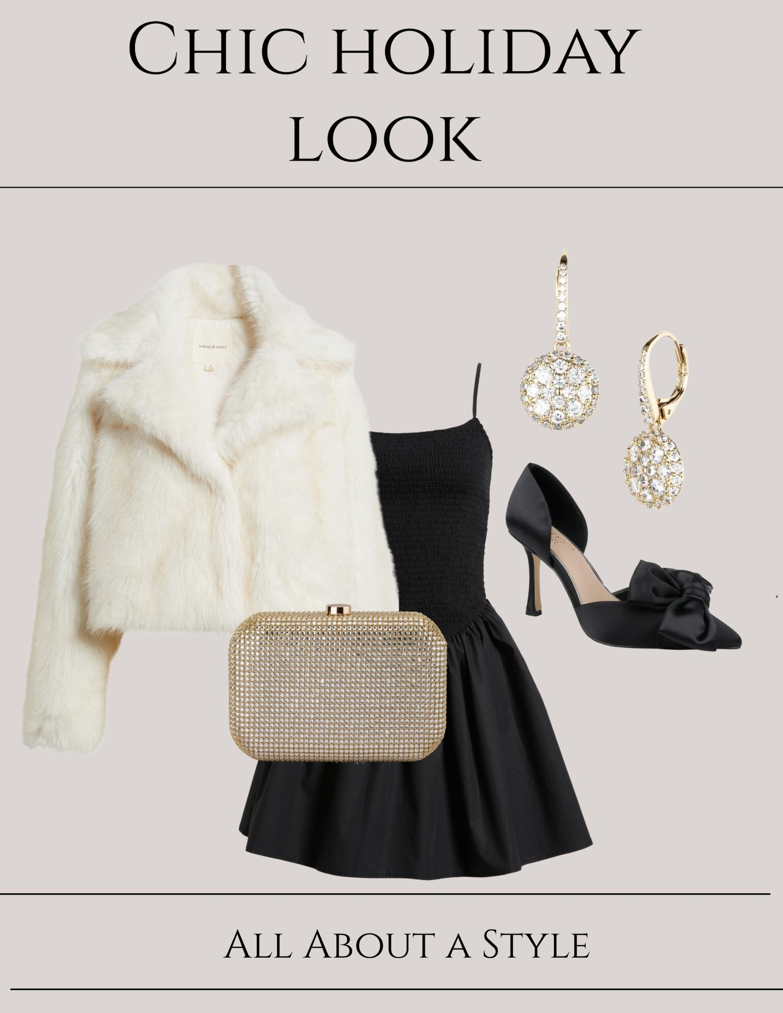Sophisticated holiday style with a touch of glam. A refined, dressy look perfect for Christmas celebrations.

#HolidayChic #DressyStyle #HolidayOutfitInspo #FestiveFashion #ChristmasPartyStyle #WinterElegance #ChicLook #EveningStyle #ClassicFashion 

#LTKHoliday
