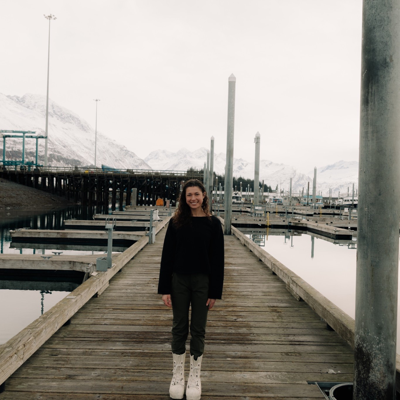 Boots: Alaska gear company 
Top: Duckworth