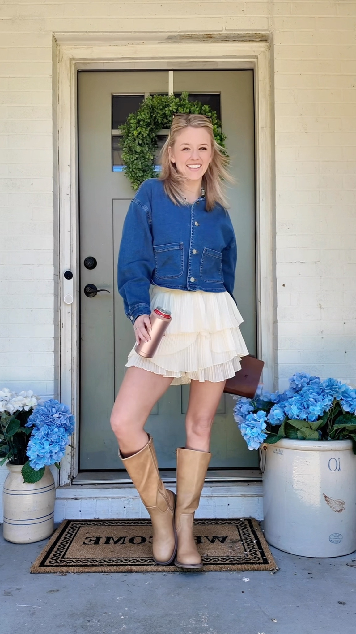 What i wore to worship today 🫶🏻🙏🏻✨

#LTKootd #LTKdayinmylife #LTKmomlife