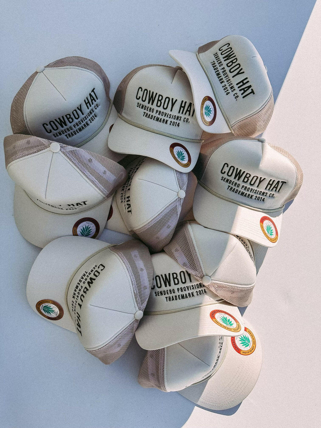 this is my cowboy tan trucker hat | Etta & East