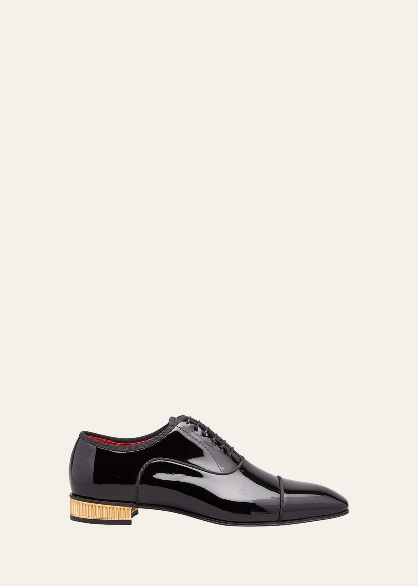 Men's Greggo Flat Patent Leather Oxfords | Bergdorf Goodman