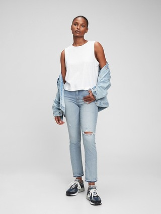 High Rise Vintage Slim Jeans With Washwell™ | Gap (US)