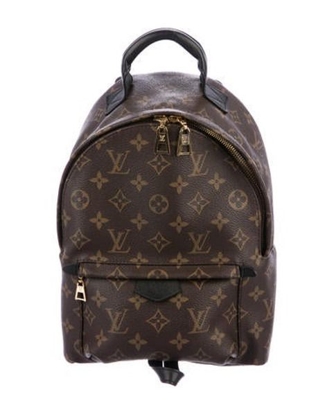 Louis Vuitton 2016 Monogram Palm Springs PM Brown | The RealReal