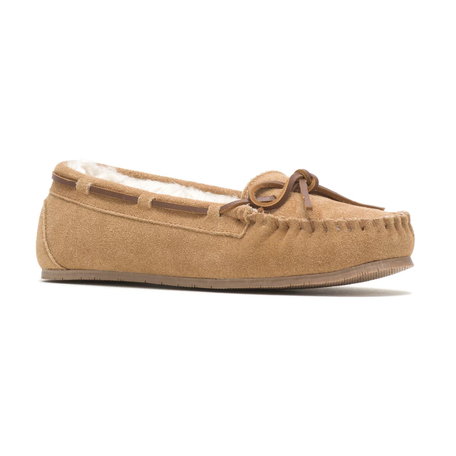 Hush Puppies Zoe Women's Suede Moccasin Slippers, Size: 9, Lt Brown | Kohl's