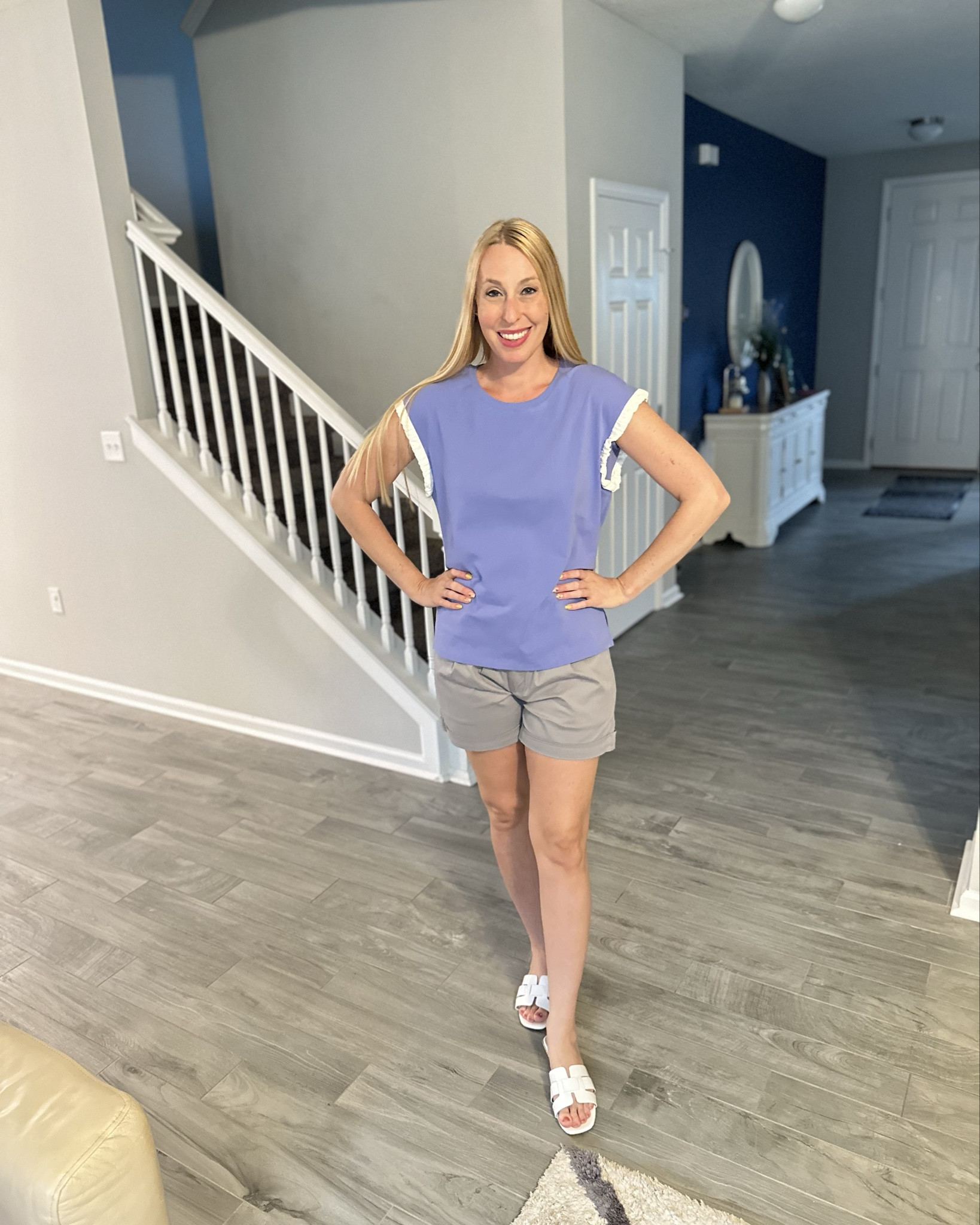 Summer travel outfit
💓 perfect for sight seeing and adventures around town 
 💓 wearing size small in both 

#LTKVideo #LTKFindsUnder50 #LTKStyleTip