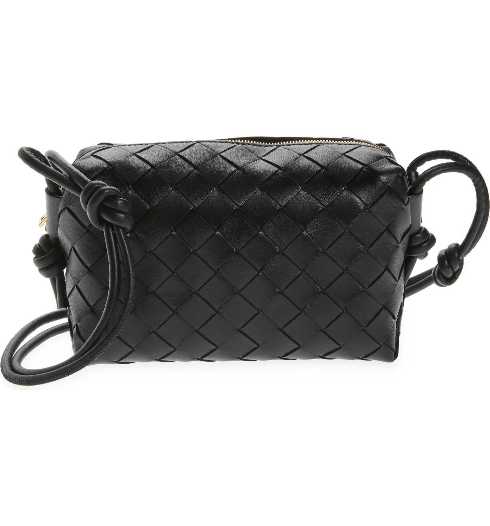 Mini Loop Intrecciato Leather Shoulder Bag | Nordstrom