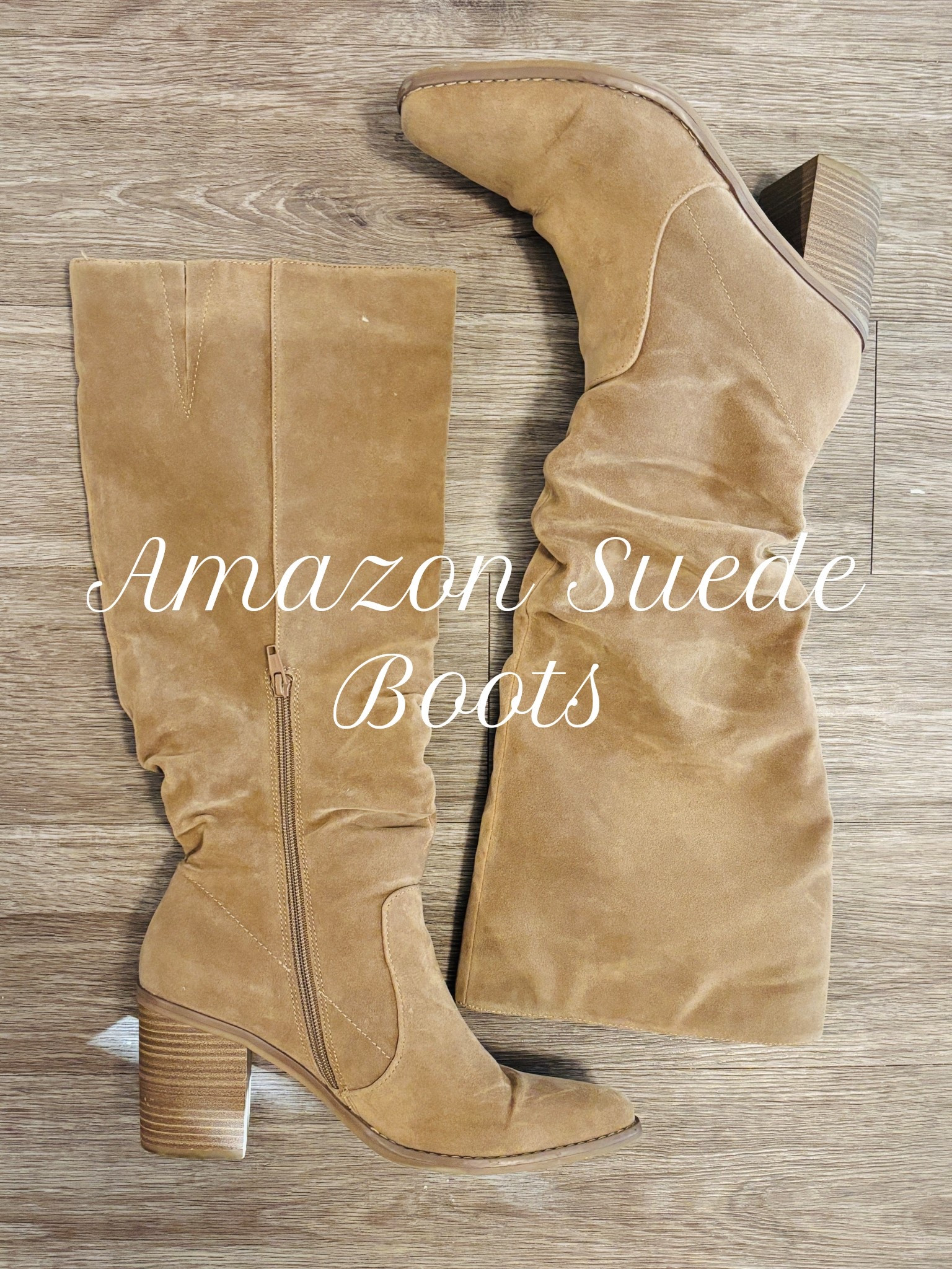 Amazon Suede Boots 👢 

#LTKFindsUnder100 #LTKStyleTip #LTKSeasonal